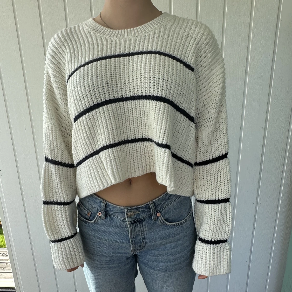 Stickad tröja  - 90