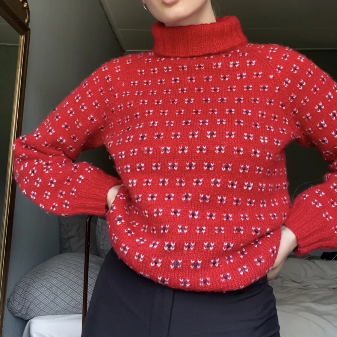 Handstickad polo - 90