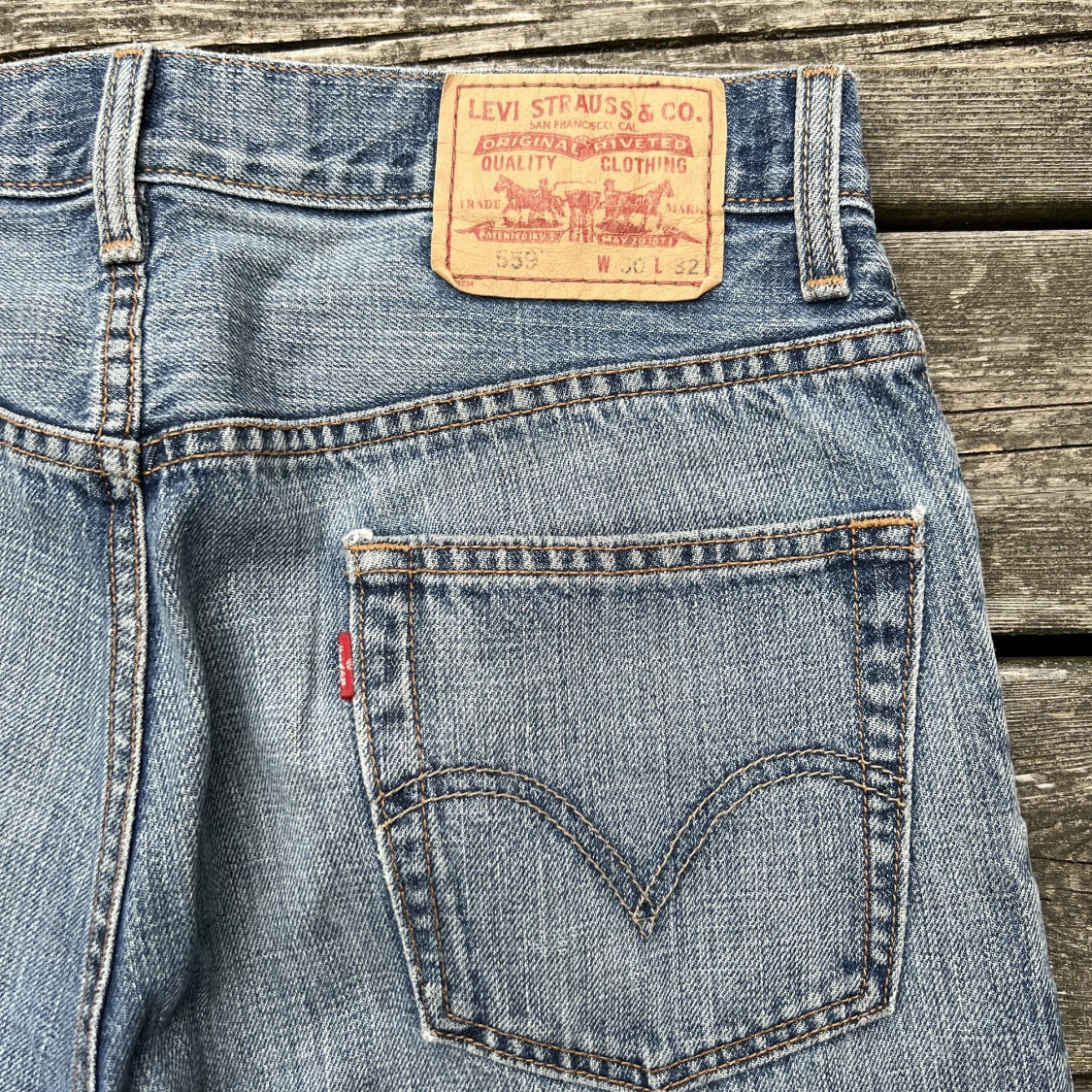 LEVIS 559 RELAXED STRAIGHT - VINTAGE JEANS - 91
