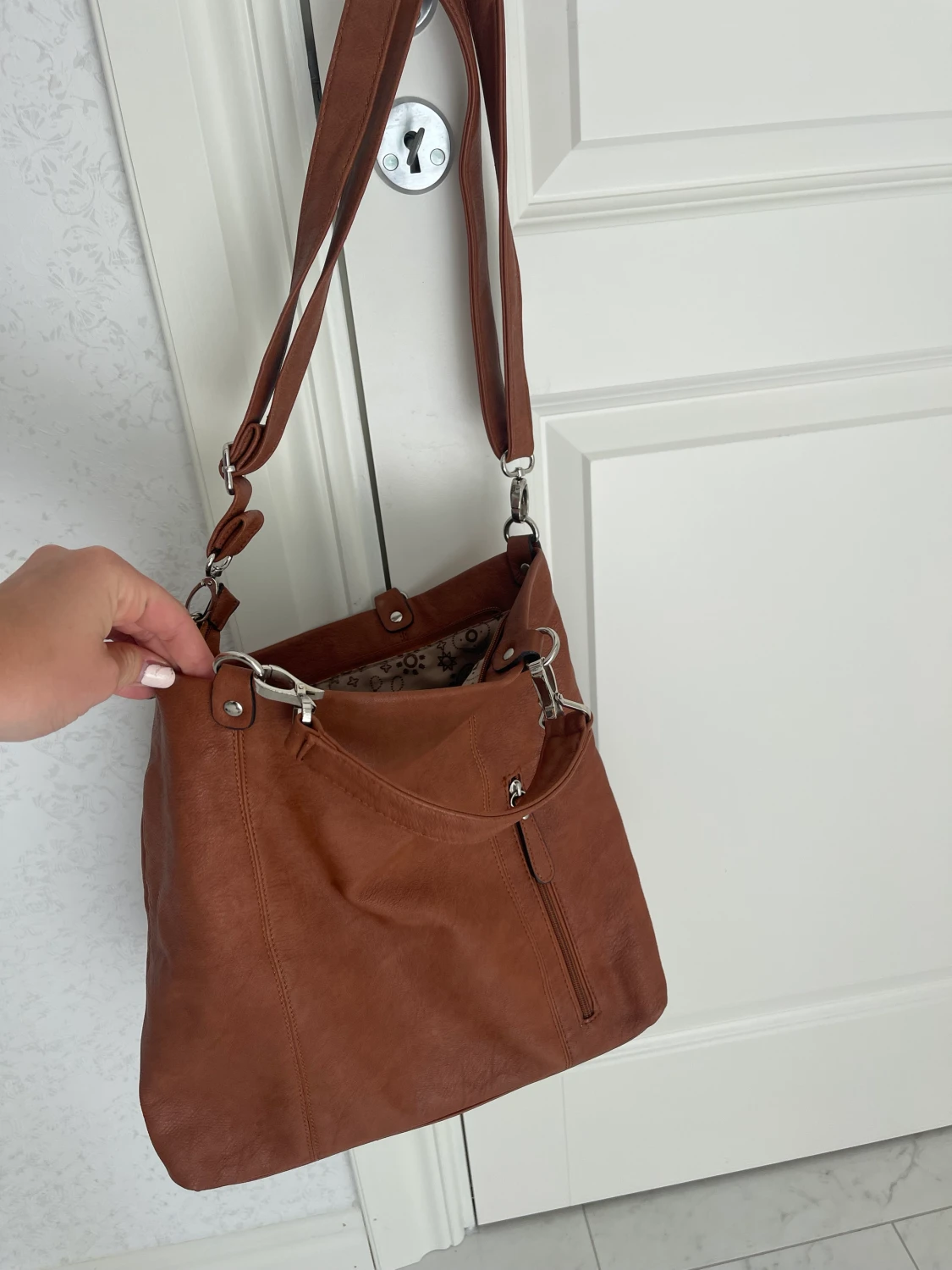 Vintage brun väska - 91