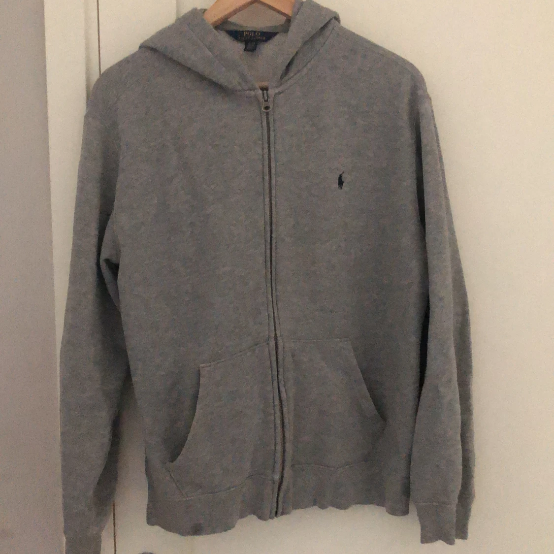 Grå polo ralph lauren kofta