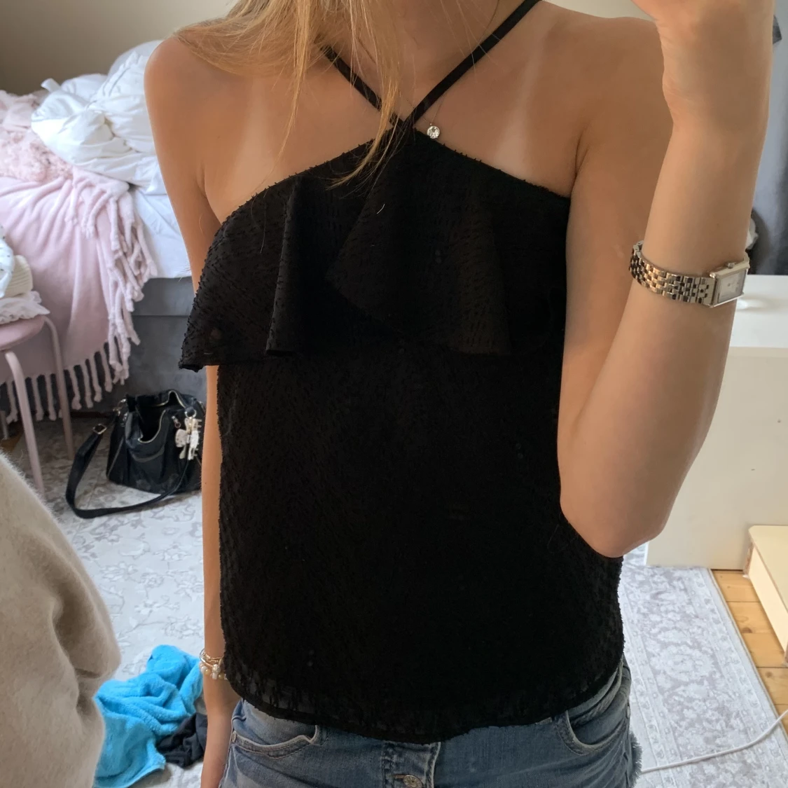 Topp med volang - 91