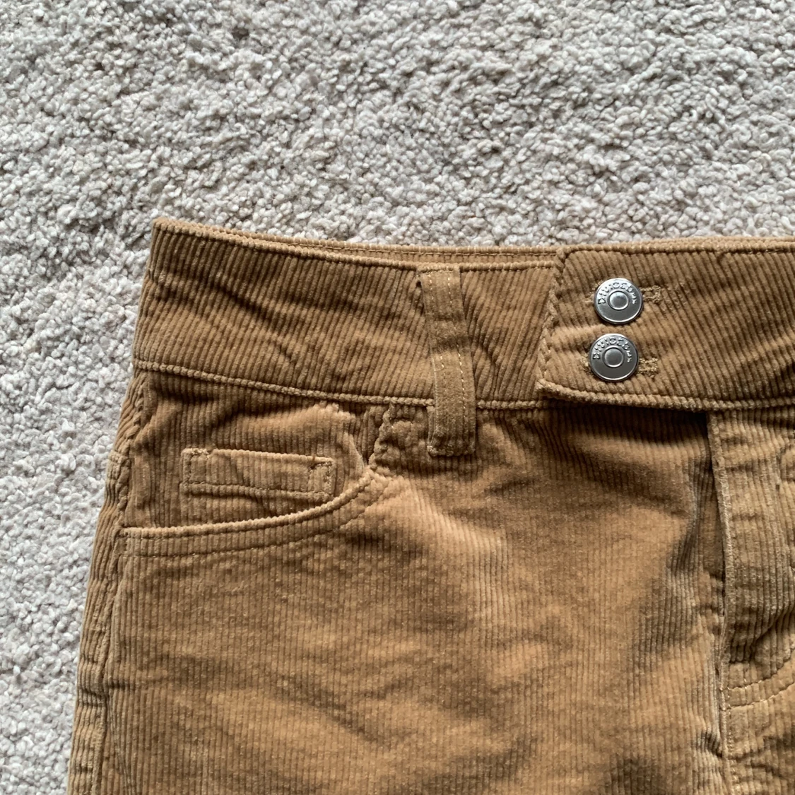 Mini kjol i manchester tyg