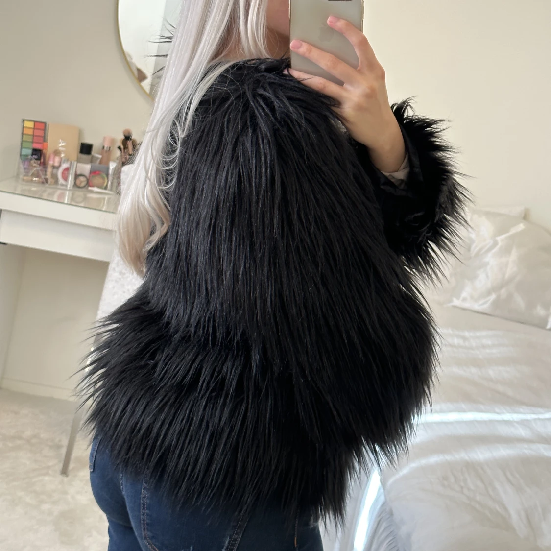 Fuskpäls jacka - 91