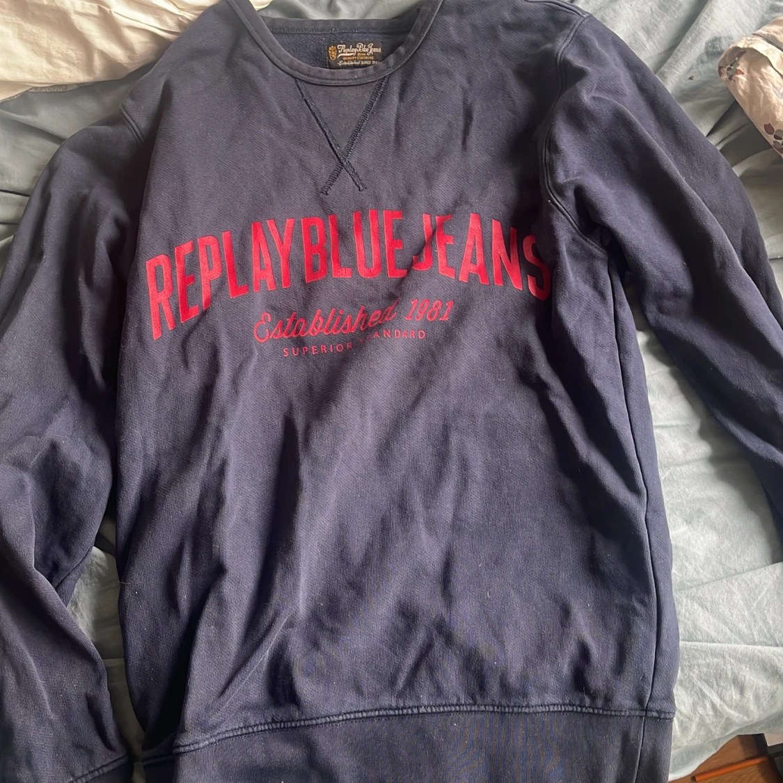 Replay blue jeans tröja - 90