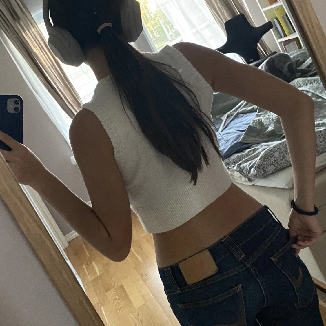 Stickad Zara väst - 90