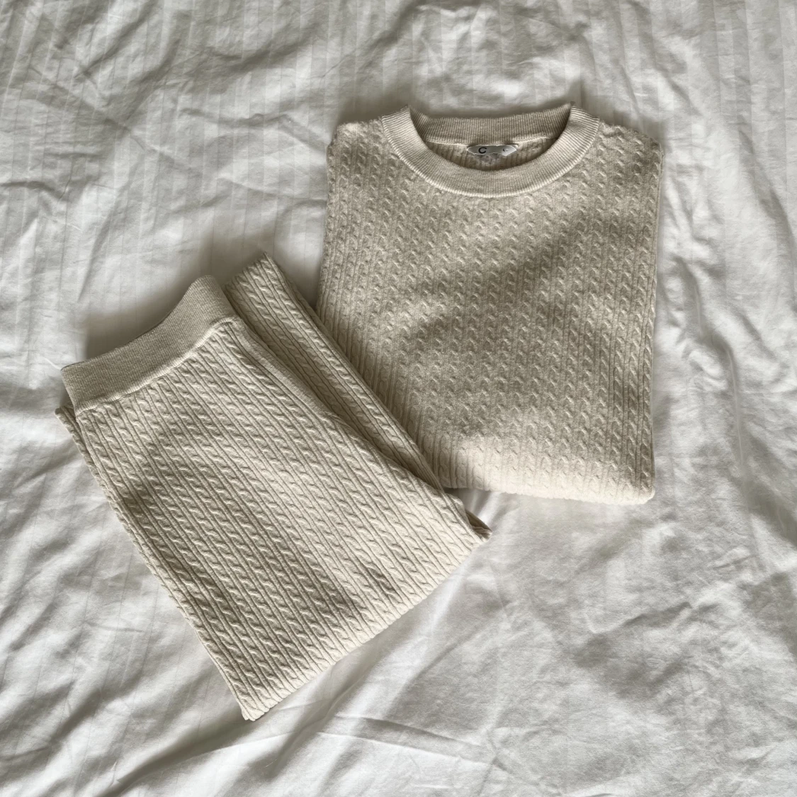 Ribbstickat set  - 91