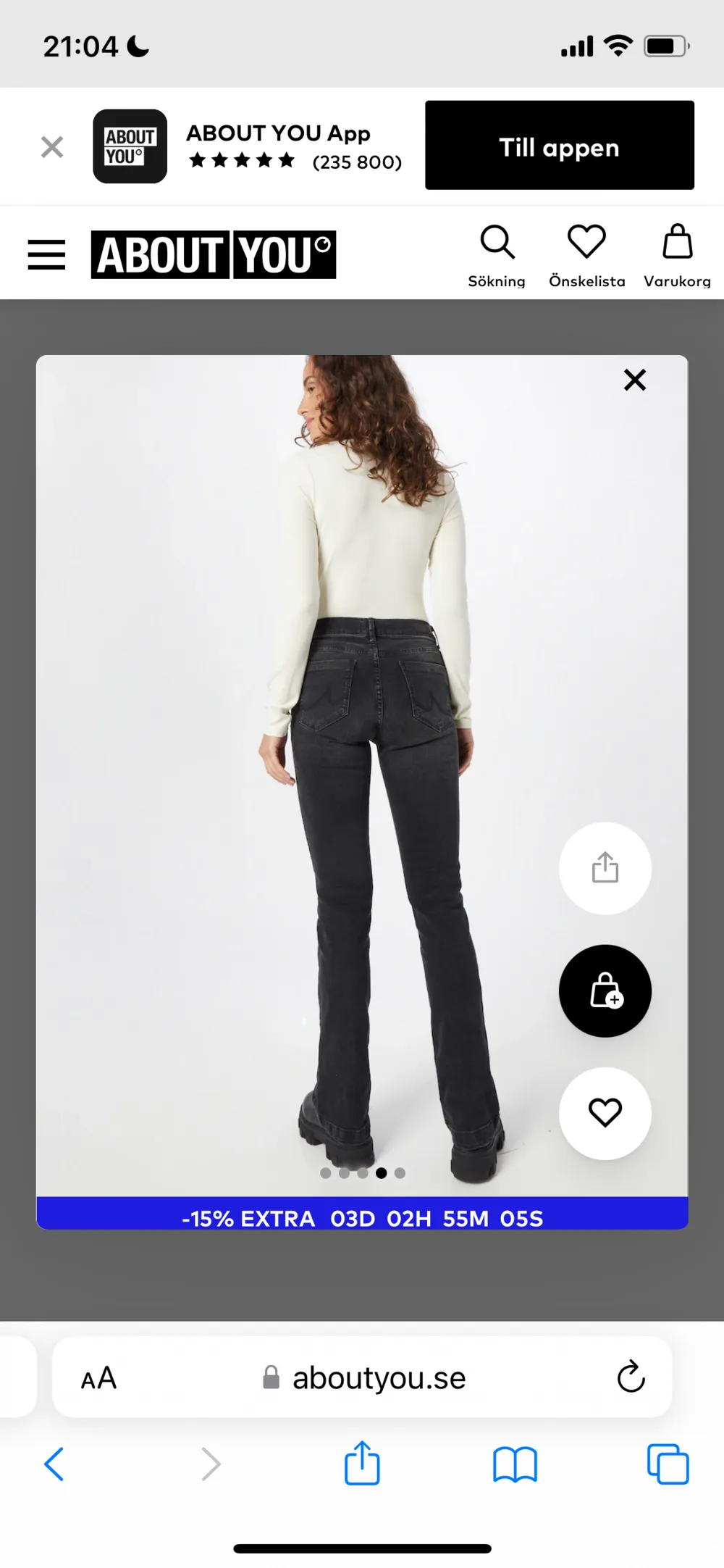 Tryck på köp nu om du vill köpa. As snygga ltb fallon jeans! Sitter super fint på och är använda ganska mycket men ändå bra skick,Är 165 och dom sitter bra på mig! . Jeans & Byxor.