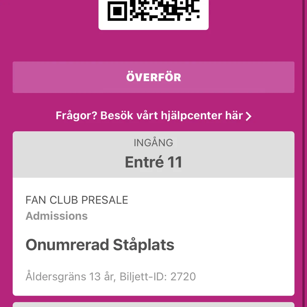 Säljer en ståplats biljett till Louis Tomlinsons Faith In The Future konsert i Hovet den 2 september då jag har en över (min kompis kan inte gå). Betalas på swish, överför sen biljetten till ditt Stockholm Live konto. Insta @_Leoheld om jag inte nås här. Muu.