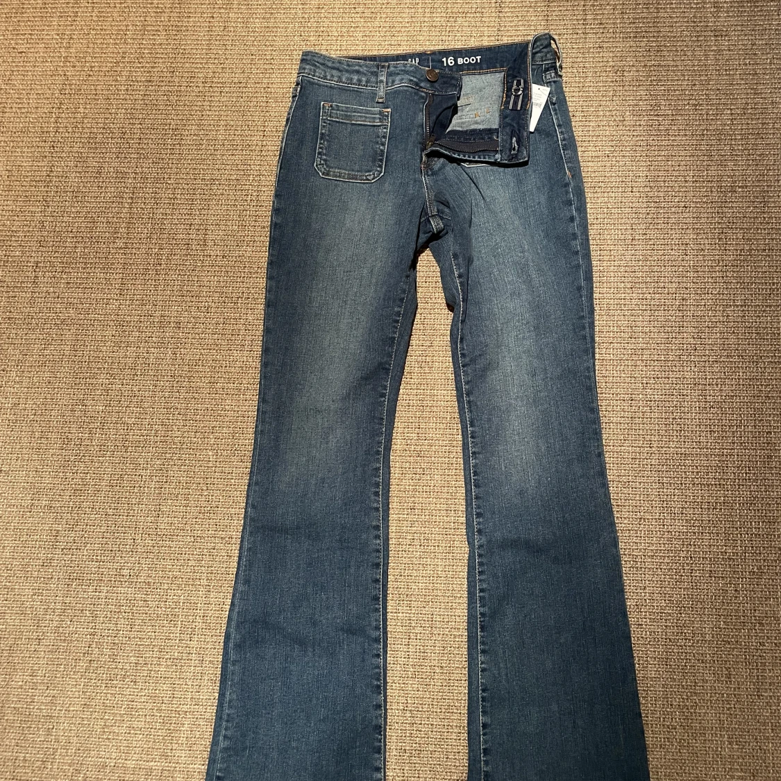 Low waist bootcut jeans GAP