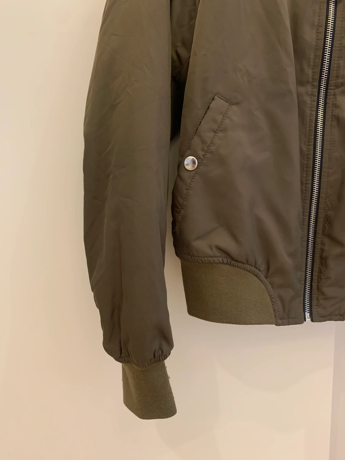 Grön bomberjacka - 90