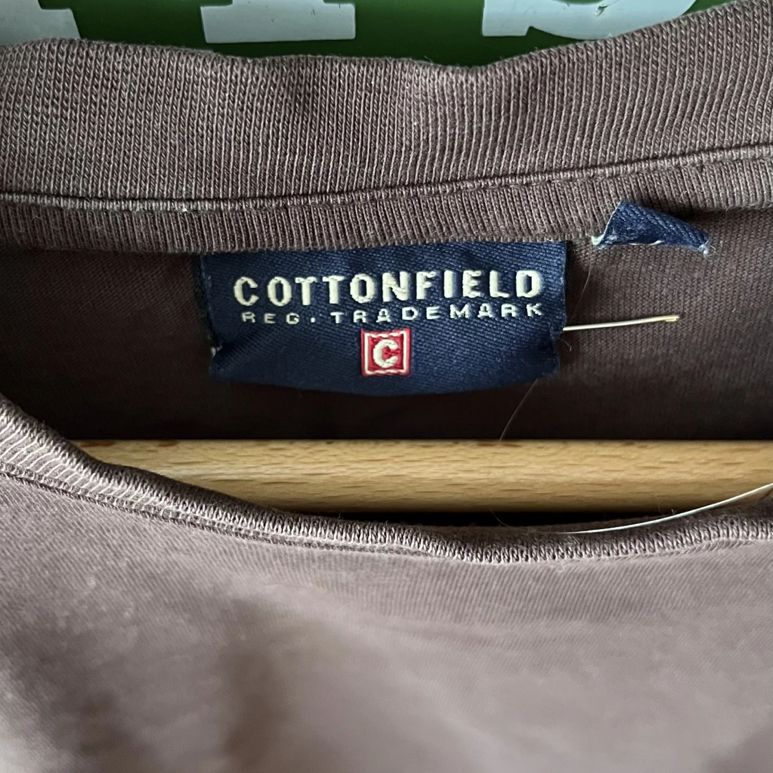 Brun oversize T-shirt  - 91