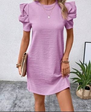 Ny klänning  - Ny syren lila klänning strl 36