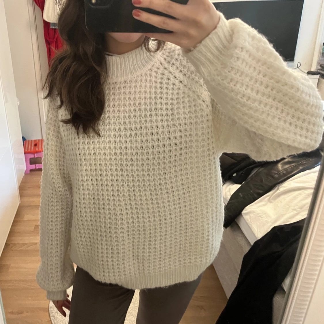 Stickad tröja 