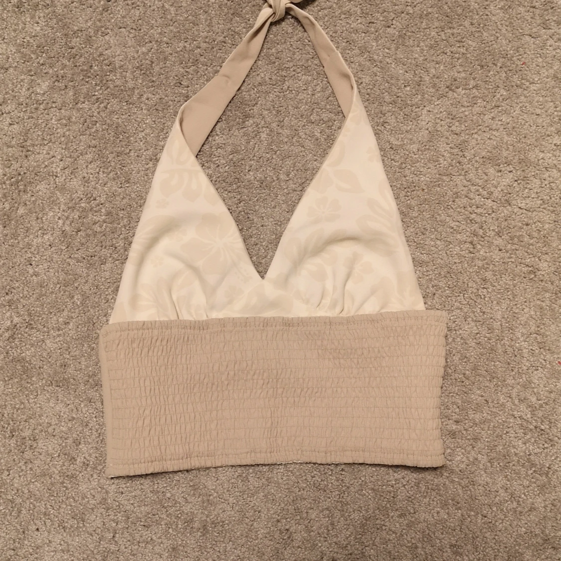 Två-sidig halternecktopp  - 91