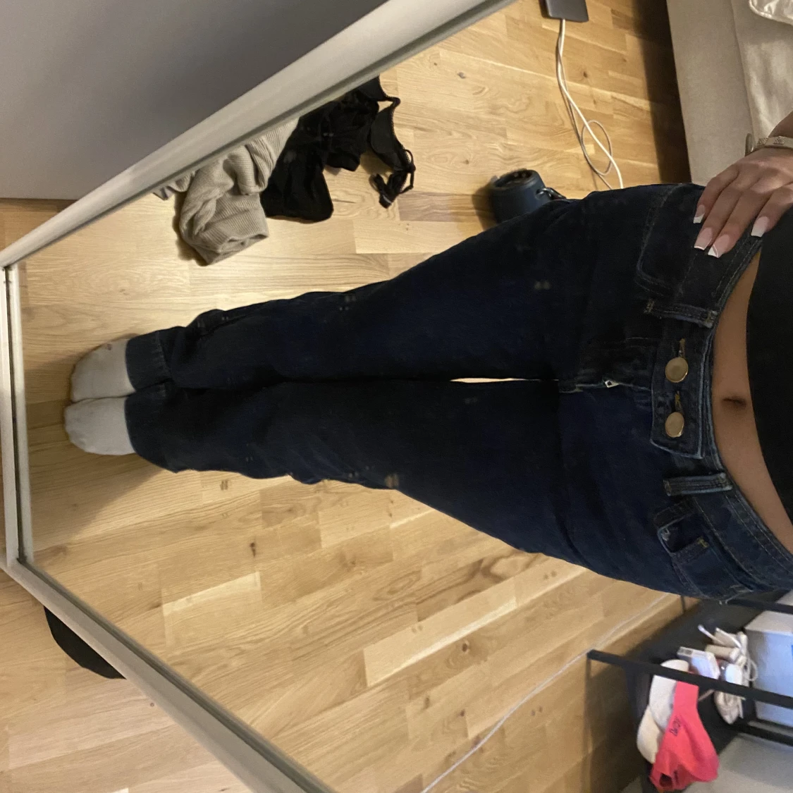 Mid rise zara jeansq - 91