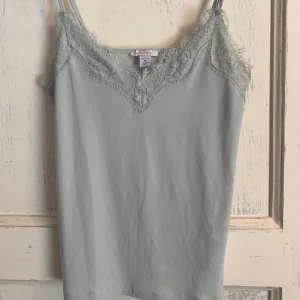 Spetslinne, amisu - Mintgrönt spetslinne från amisu