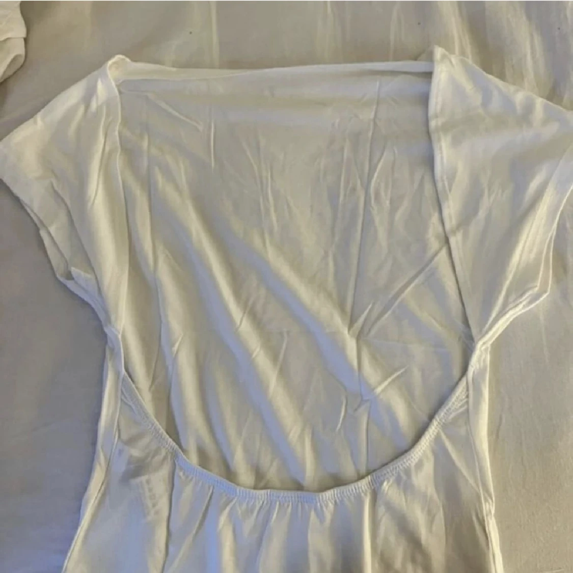 Vit rygglöss topp  - 91