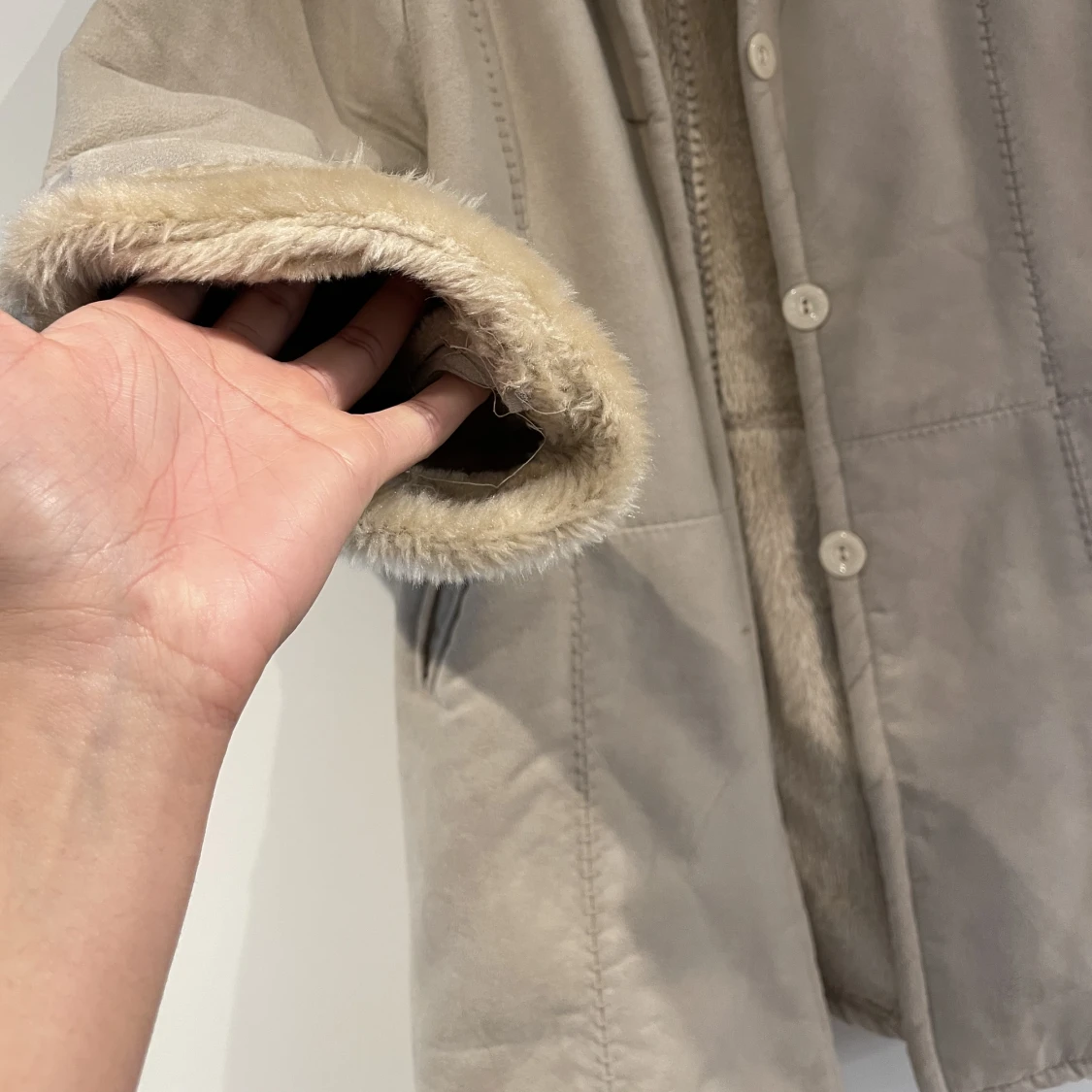 Mocka lång jacka🤗 - 90