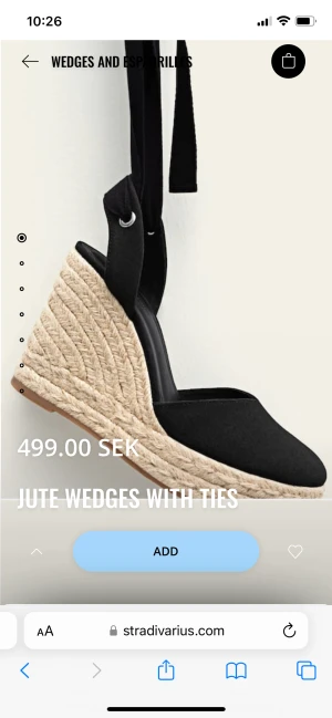 Kilklackar - Från stradivarius, aldrig använda storlek 37