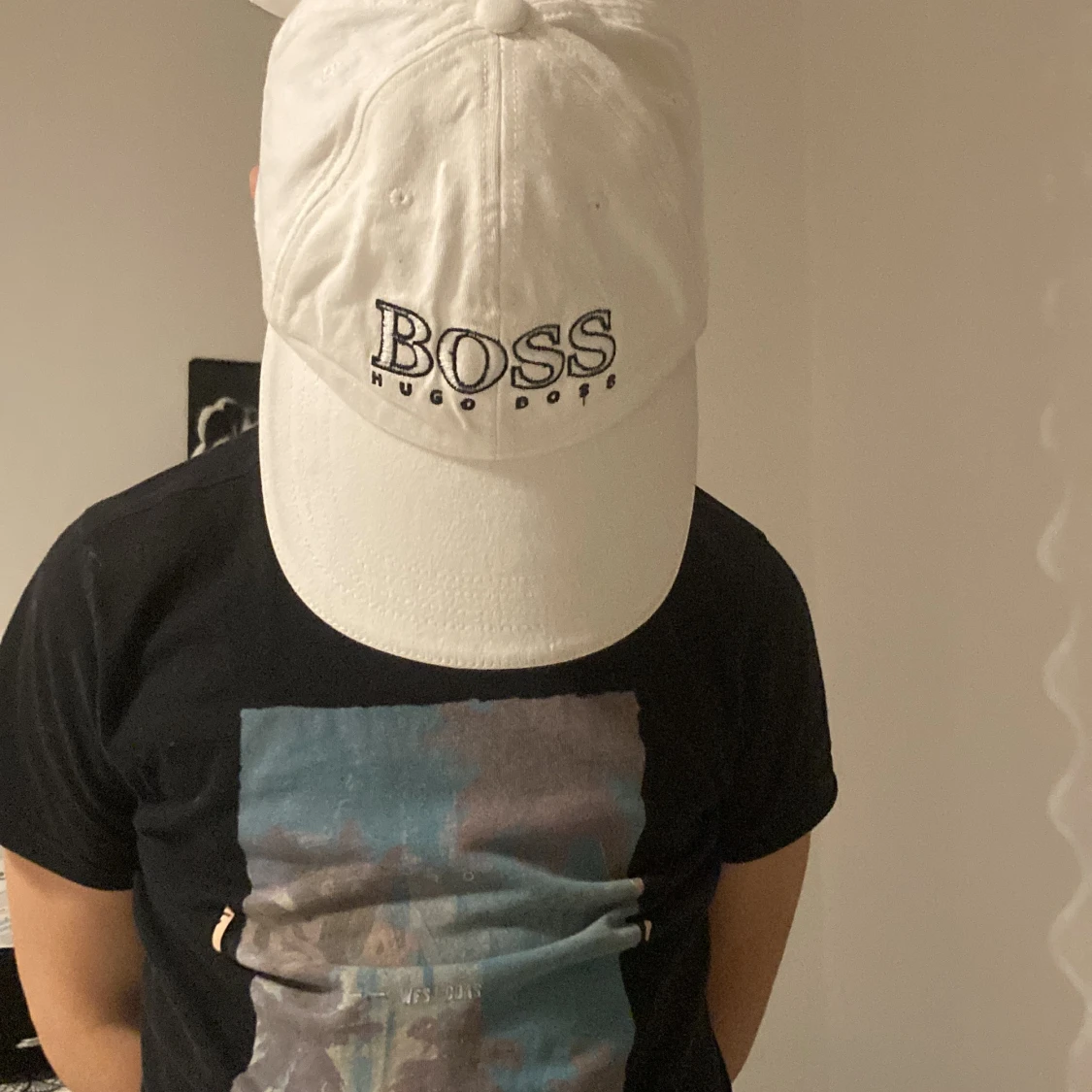 Vit Hugo boss keps  - 91