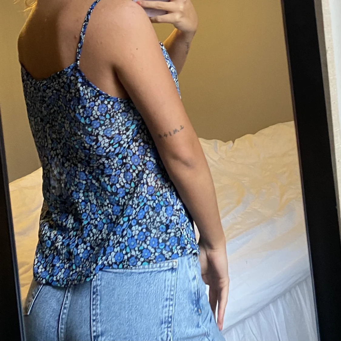 Blommigt linne  - 90