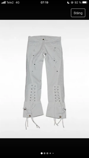 Coola jeans - Säljer dessa sjukttttt coola jeans med snörning! 