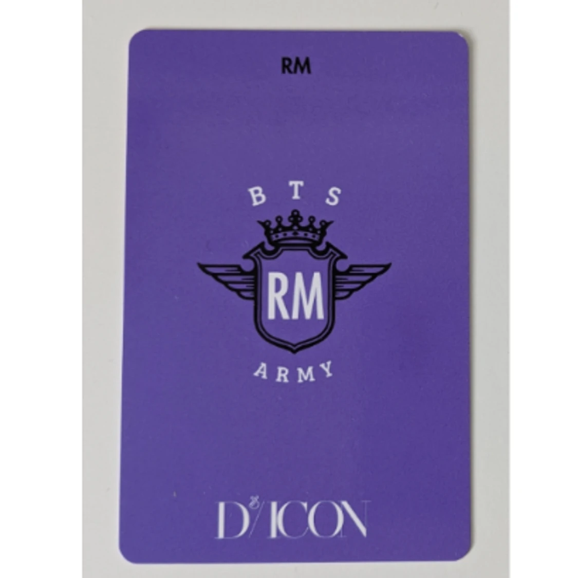 Bts RM Dicon Photocard - 90