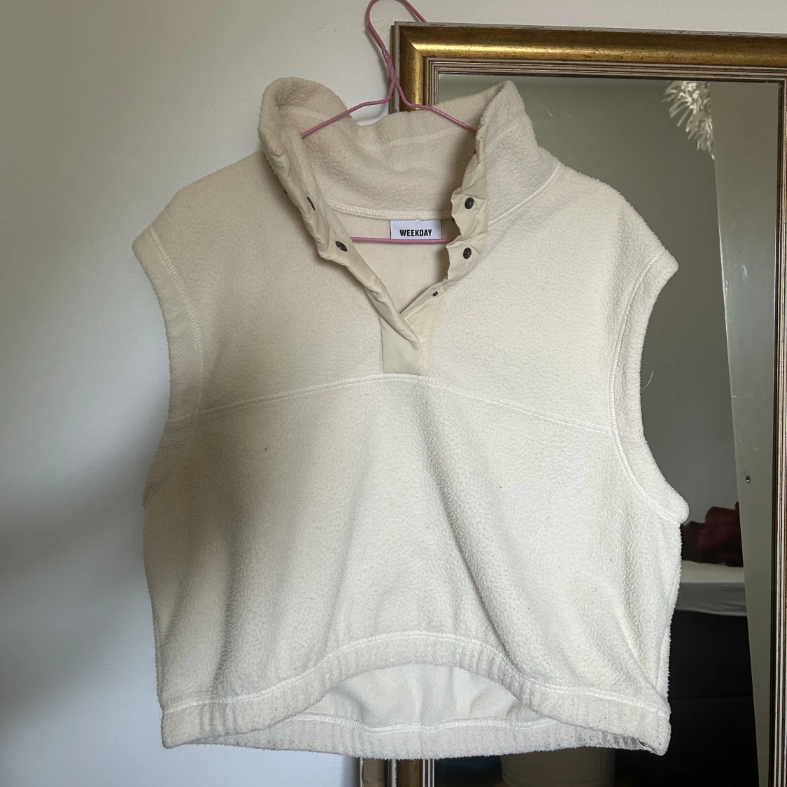Fleeceväst WEEKDAY 🐑☁️