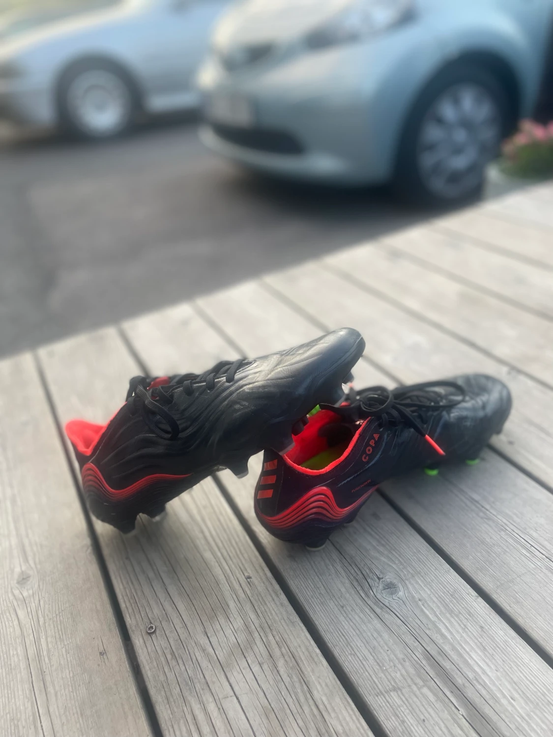 Säljer min fotbollskor, adidas copa i storlek 43