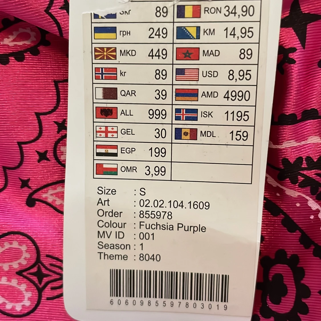 Oanvänd festtopp - 91