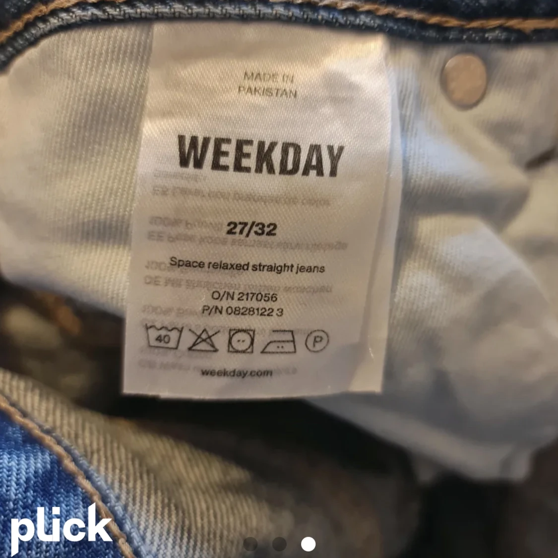 Weekday space straight fit - 91