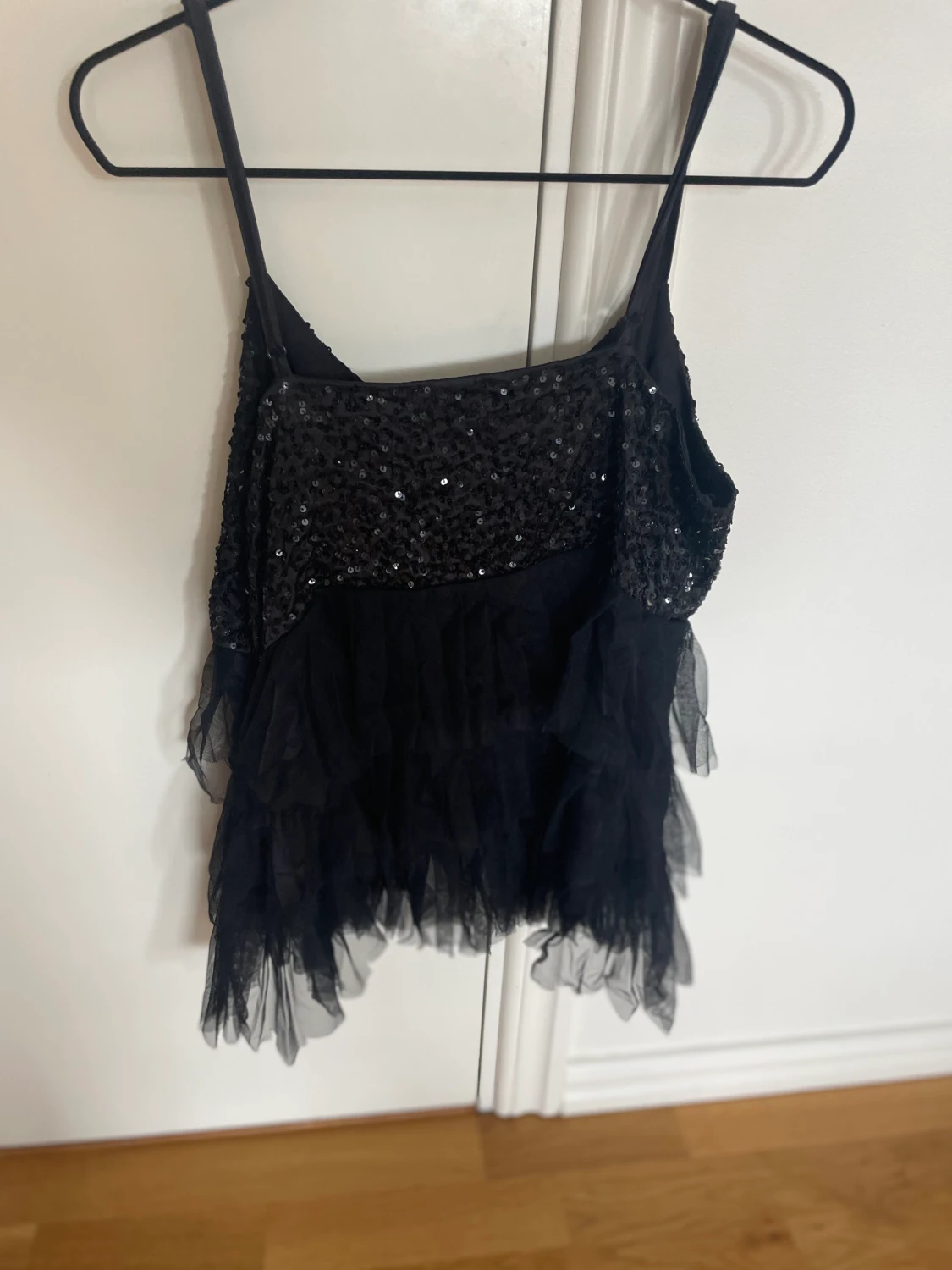 Festlig paljetttopp - 90