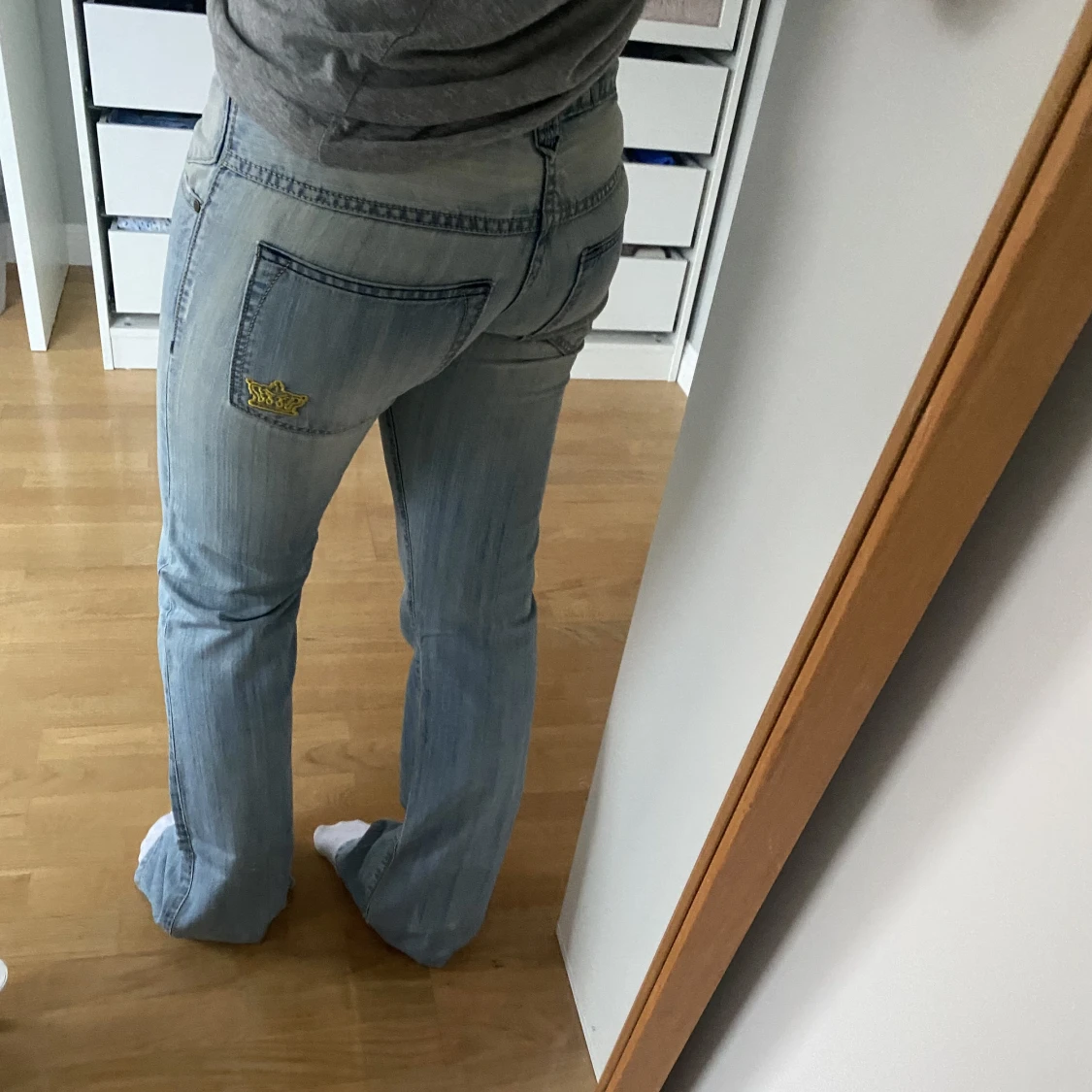 Lågmidjade jeans - 90