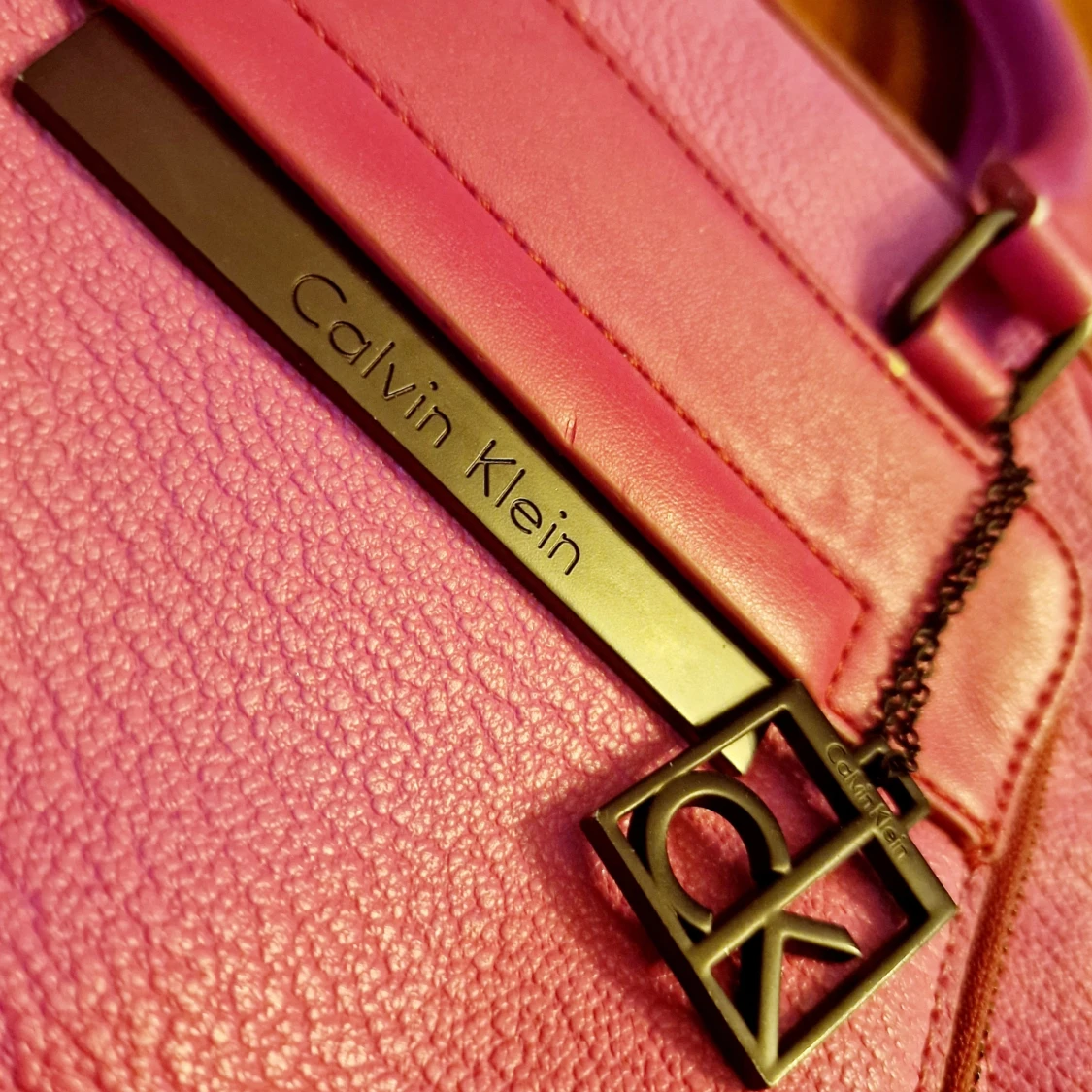 Rosa vintage Y2K Calvin Klein handväska - 90