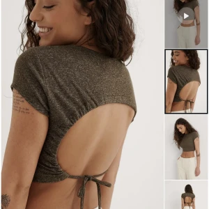 Tröja med öppen rygg  - Tröja med öppen rygg. Förliten från början så aldrig använd💕