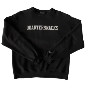Quartersnacks crew neck - Quartersnacks crew neck. Svart. Storlek M. 