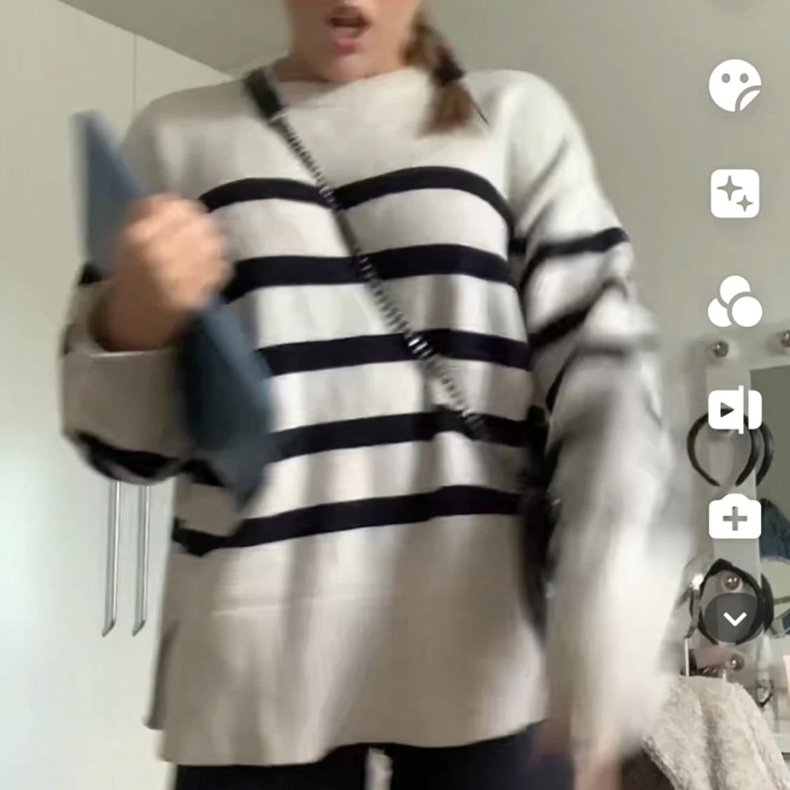 Stickad tröja  - 90