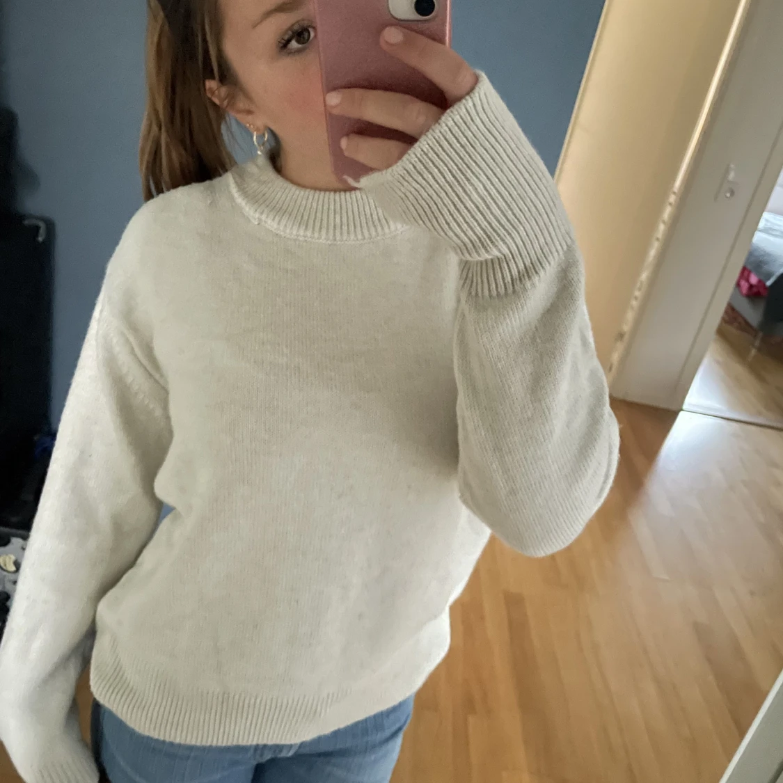 Söt stickad tröja!