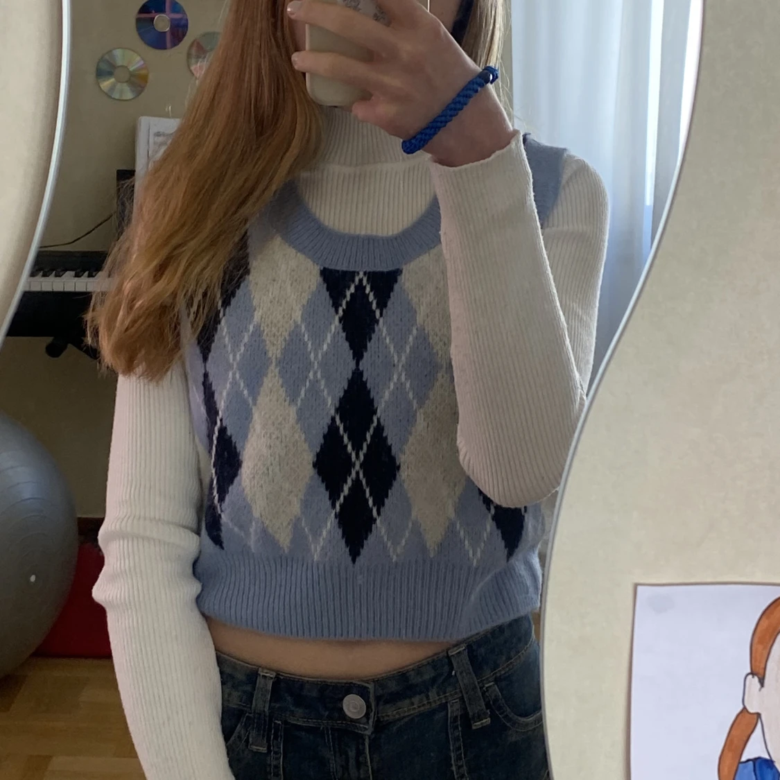 Supergullig väst från Monki!