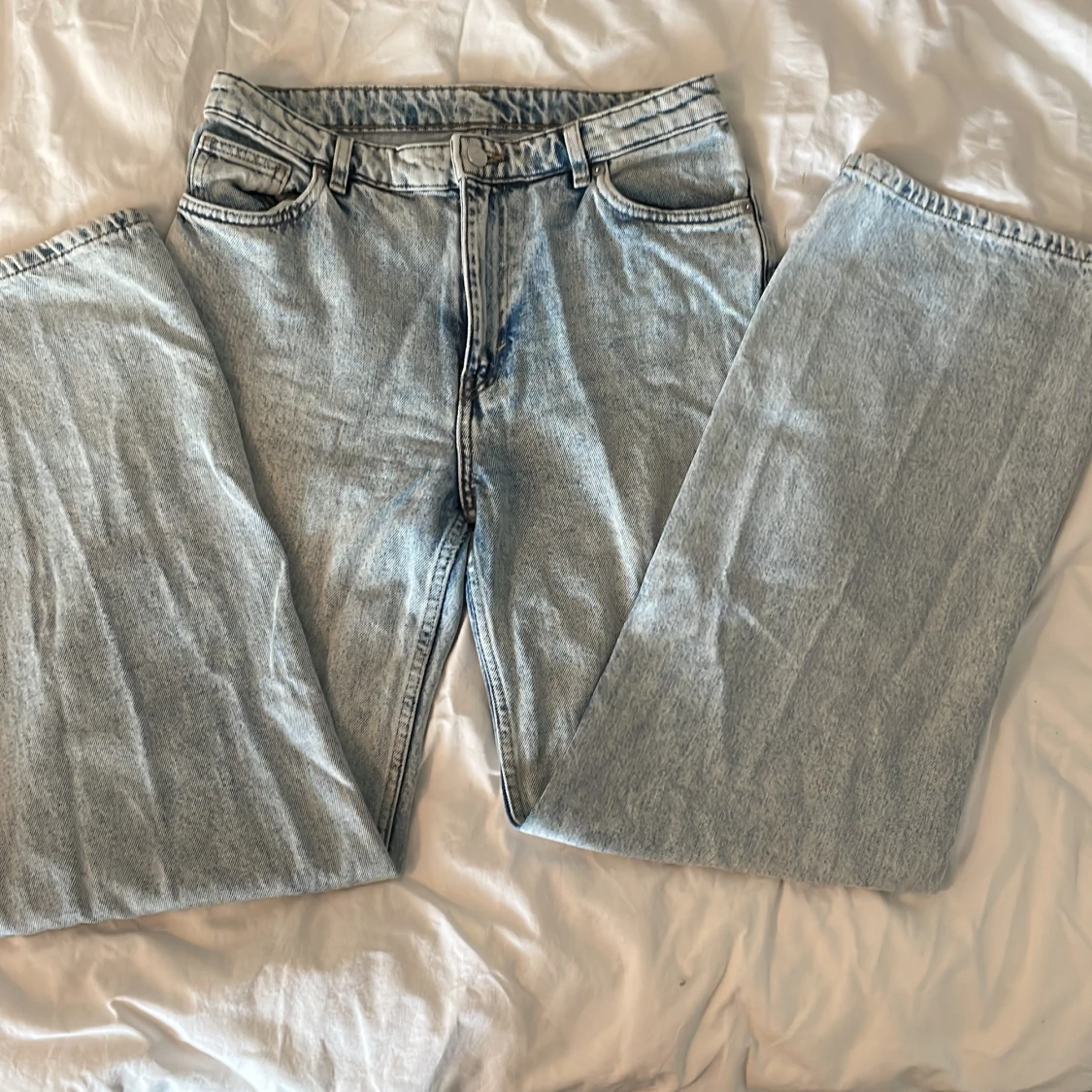 Jeans ljusblåa - 90