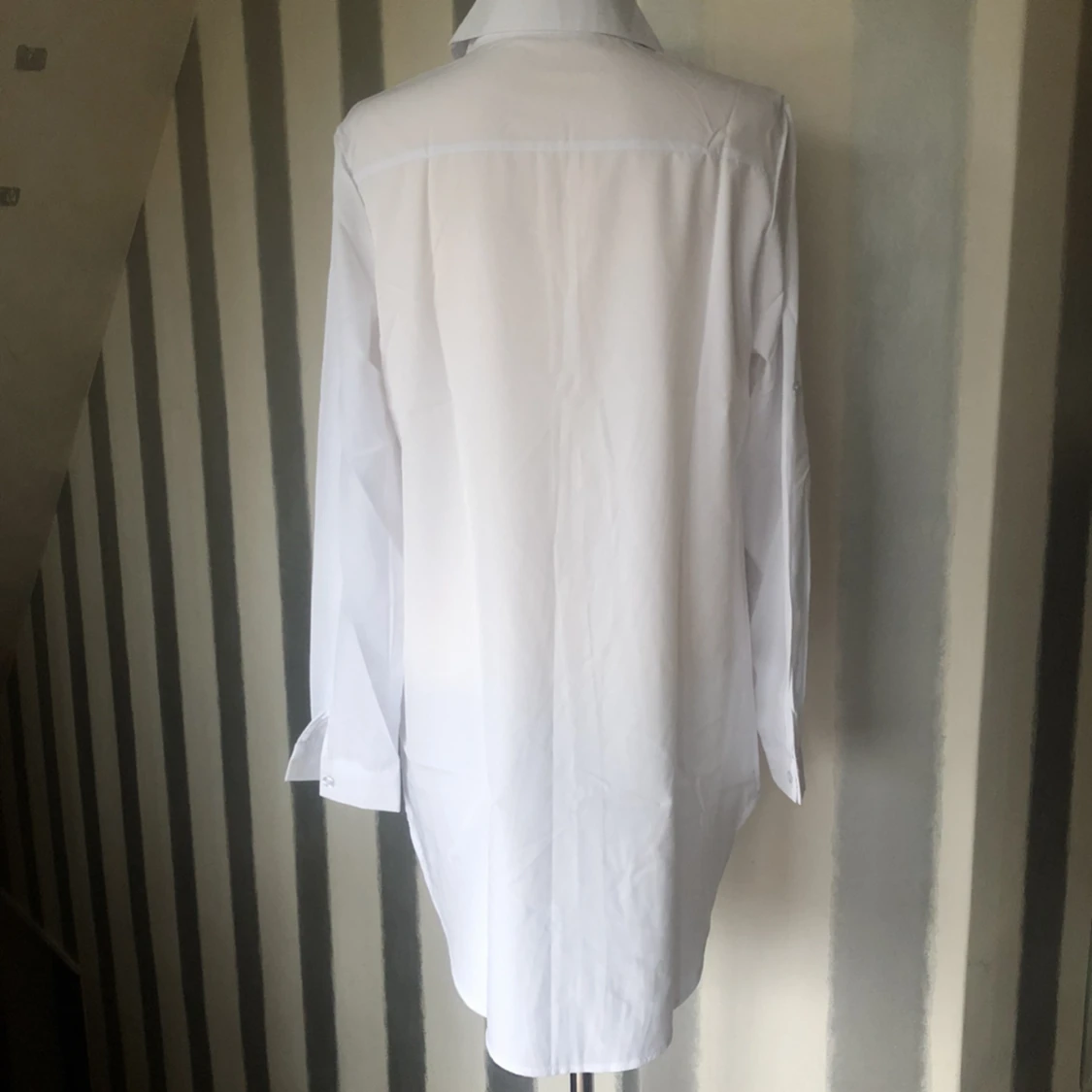 Lång skjorta skjortklänning - 90