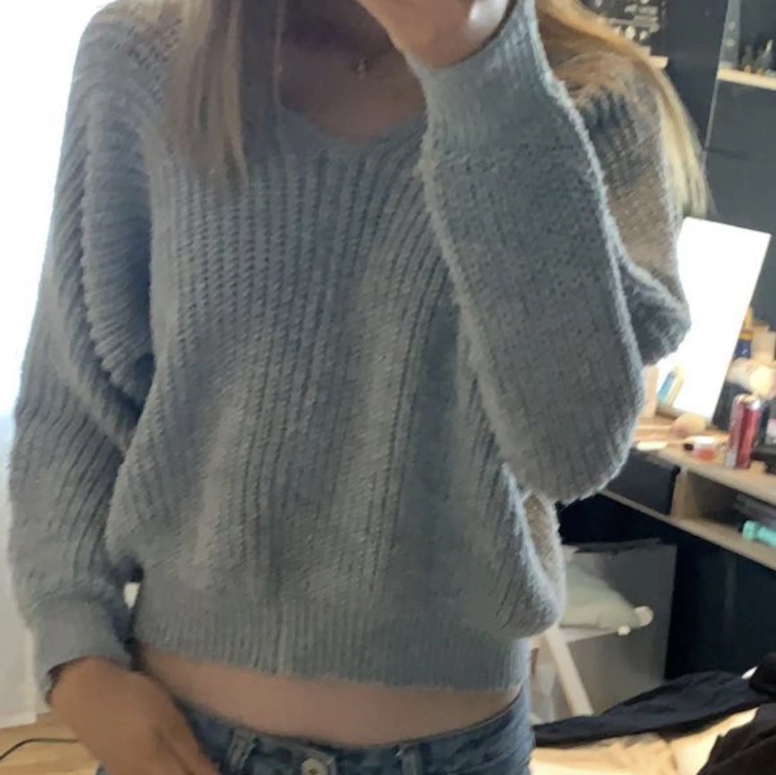 stickad tröja  - 90