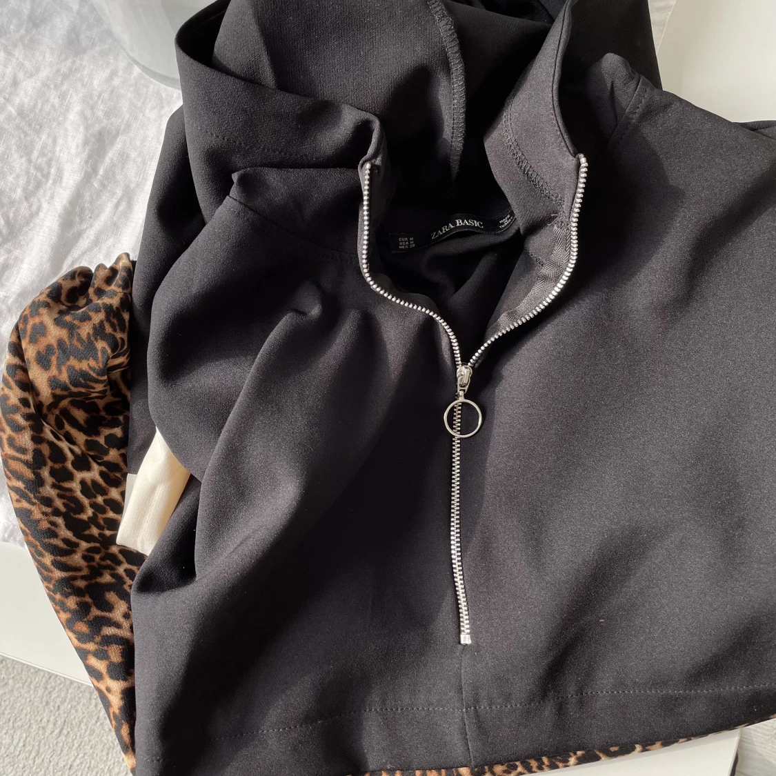 Långärmad tröja hoodie från Zara - 91