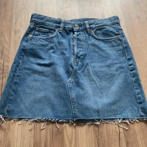demim jeans kjol - Storlek 38