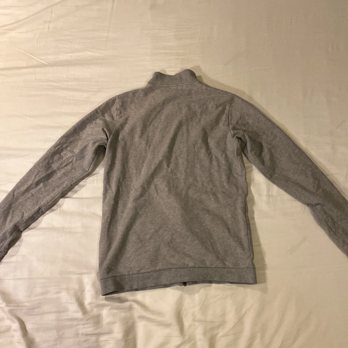Hel Grå Emporio Armani Ziphoodie  - 90