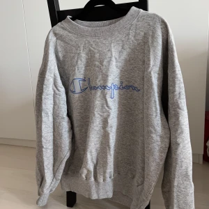 Vintage Champion collagetröja  - Champion collagetröja, vintage. Skulle säga runt storlek S. 