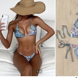 Bikini  - Säljer en helt ny bikini från shien , tyvärr va förliten för mig