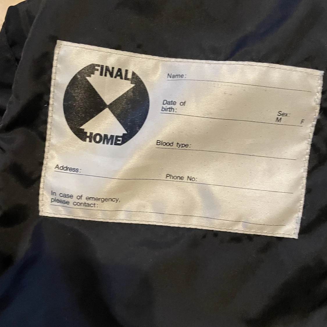 Final Home Survival Jacket - 91