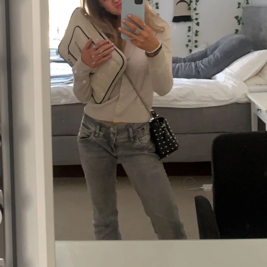 Lågmidjade jeans - 90